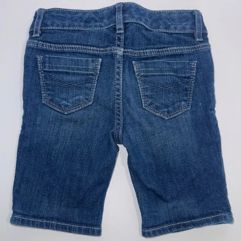 GAP Kids 1969 size 4 Bermuda Classic Blue Jean Shorts